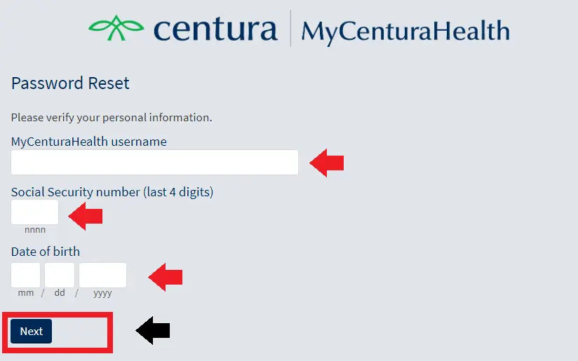 Centura Health Portal